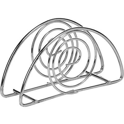Салфетница металл ,H=77,L=142,B=43мм металлич.
