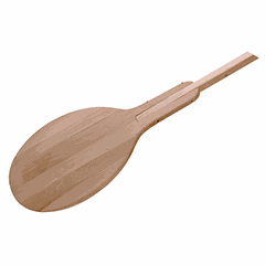 Pizza shovel wood D=35,L=300cm st. tree