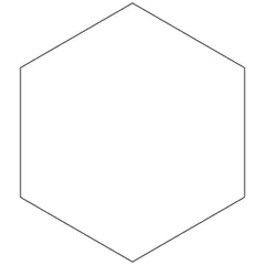 Резак «Шестиугольник» пластик ,L=63,B=63мм, изображение 2