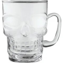 Кружка для пива «Череп» стекло 0,5л D=95/145,H=130мм прозр.