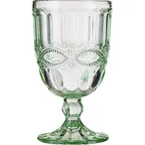 Wine glass “Solange” glass 275ml D=80,H=146mm green.