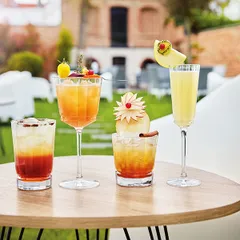 Бокал для вина «Макассар» хр.стекло 350мл D=90,H=205мм прозр., изображение 3