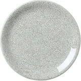 Plate “Ink Gray” pie  porcelain  D=15.2 cm  white, gray