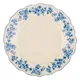 Тарелка «Фиори» фарфор D=27см слон.кость,синий, Диаметр (мм): 270