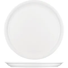 Dish “Kunstwerk” round  porcelain  D=315, H=30mm  white