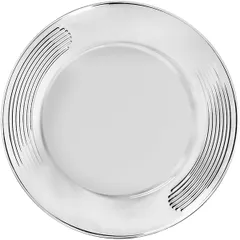 Блюдо «Мурано Граффио» набор[2шт] стекло D=32см прозр.