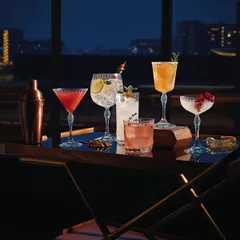 Шампанское-блюдце «Америка 20х» стекло 220мл D=97,5,H=160мм прозр., изображение 2