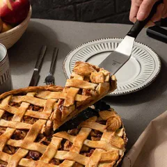 Лопатка изогнутая сталь нерж.,полипроп. ,L=35/21,B=4см металлич.,черный, изображение 4