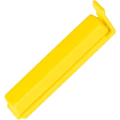Клипса универс. д/пакетов полипроп. ,L=8см желт., изображение 4