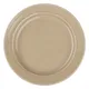 Тарелка «Акварель» Принц мелкая фарфор D=240,H=27мм бежев.