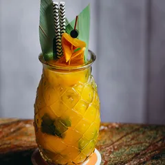 Стакан для коктейлей «Ананас» стекло 0,7л, изображение 2