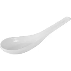 Spoon for miso soup “Kunstwerk”  porcelain ,H=14,L=140,B=45mm white
