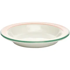 Блюдце «Рио Пинк» для масла фарфор D=11,H=2см белый,розов., изображение 2