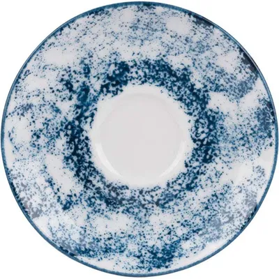 Чашка кофейная «Аида» для эспрессо с декором  фарфор 80мл белый,синий, Цвет: Белый, изображение 8