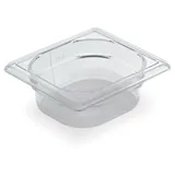 Гастроемкость GN 1/6 пластик ,H=65мм прозр.