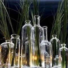 Бутылка «Ромео» стекло D=12,H=50см прозр., изображение 2