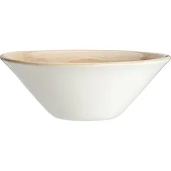 Salad bowl “Revolution”  porcelain  D=16.5 cm  beige.