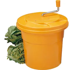 Centrifuge for drying greens  plastic  12 l  D=33, H=44 cm  orange.