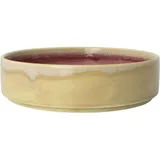 Тарелка «Аврора Везувиус Роуз Кварц» с бортом фарфор 1,2л D=205,H=55мм розов.,бежев.