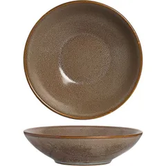 Salad bowl “Anfora Alma”  porcelain  450 ml  D=234, H=64mm  brown.