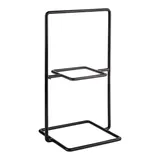 Этажерка 2 яруса сталь,поливинилхл. ,H=40,5,L=23,B=19см черный
