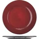 Тарелка «Млечный путь красный» фарфор D=26см красный,черный, Цвет: Красный, Диаметр (мм): 260