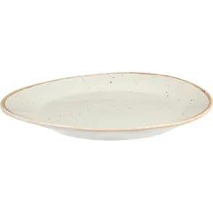 Тарелка «Пунто Бьянка» фарфор ,H=3,L=32,B=29см белый,черный, изображение 2