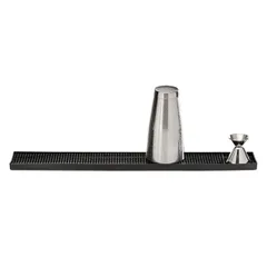 Коврик барный резина ,L=60,B=8см черный
