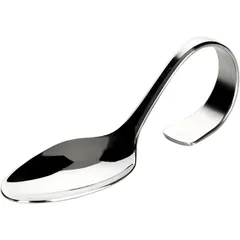 Ложка для комплимента сталь нерж. ,H=40,L=130,B=45мм металлич.