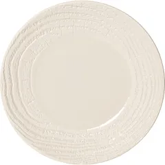 Тарелка «Арборесценс» мелкая фарфор D=265,H=30мм слон.кость