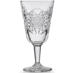 Wine glass “Hobstar” glass 300ml D=89,H=180mm clear.