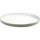 Блюдо круглое керамика D=31,H=3см белый,серый, изображение 3