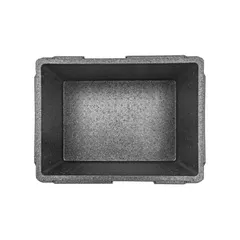 Термоконтейнер «Нормал» до 15 кг полипроп. 14л ,H=22,L=40,B=30см черный, изображение 2