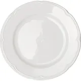Блюдо «Увертюра» круглое фарфор D=300,H=25мм белый
