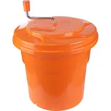 Центрифуга для сушки зелени пластик 25л D=41,5,H=40см оранжев.