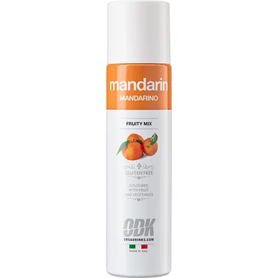 Концентрат «Мандарин» фруктовый ODK пластик 0,75л D=65,H=280мм, Вкус: Мандарин