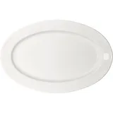 Блюдо «Кунстверк» овальное фарфор ,H=3,L=41,B=26см белый