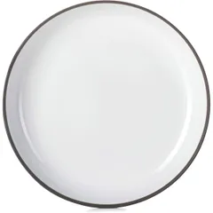 Блюдо «Солид» глубокое керамика 0,7л D=235,H=45мм белый,серый