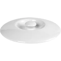 Lid for bouillon cup “Simplicity White” art. 1101 0828  porcelain  D=13cm  white