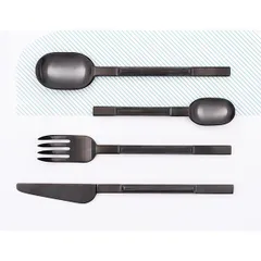 Ложка столовая «Койчи» сталь нерж. ,L=19,1см черный, изображение 2