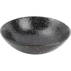 Salad bowl “Midnight Dusk”  porcelain  D=18, H=6cm  black, blue