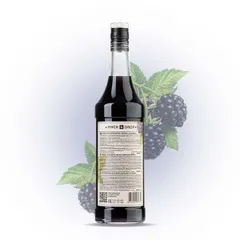 Сироп «Ежевика» Pinch&Drop стекло 1л D=85,H=330мм черный, изображение 4