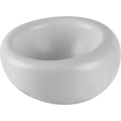 Salad bowl “Ninfa”  porcelain  200 ml , H=75, L=140, B=135mm  white, gloss.