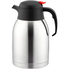 Кофейник «термос» сталь нерж.,пластик 2л ,H=25см серебрист.,черный