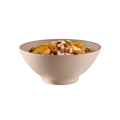 Салатник «Нэро» пластик 0,9л D=19,H=8см бежев., изображение 2