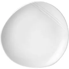 Plate “Organix” porcelain D=255,H=35mm white