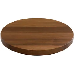 Feeding board  walnut  D=218, H=25mm  wooden.