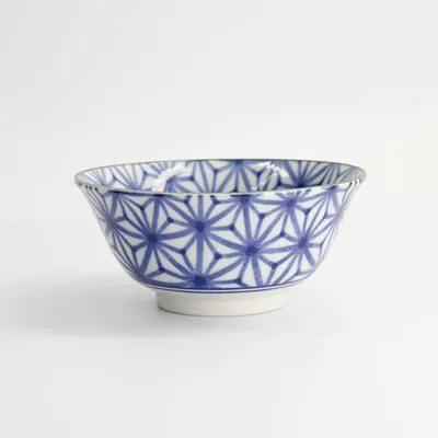 Салатник фарфор 0,55л D=15,H=7см голуб.,белый, изображение 3