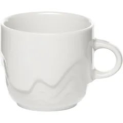 Чашка чайная «Мелодия» фарфор 190мл D=75,H=65,B=100мм белый