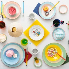 Блюдце «Рио Грин» для масла фарфор D=11,H=2см белый,зелен., изображение 2